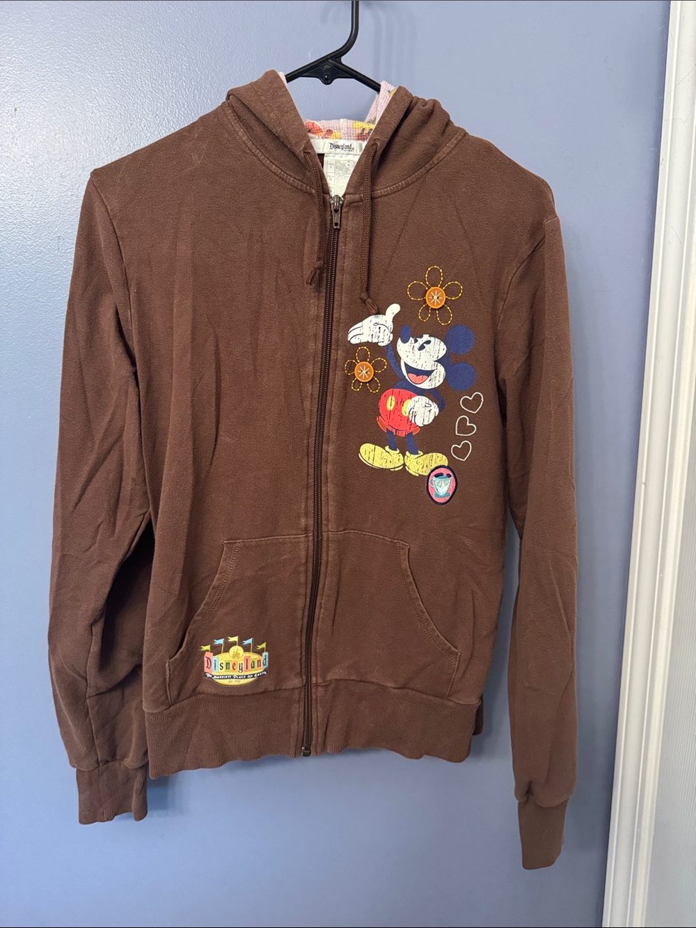 Disney Brown Zip Up